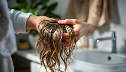 Haarmaske für trockene Haare richtig anwenden in 5 Minuten