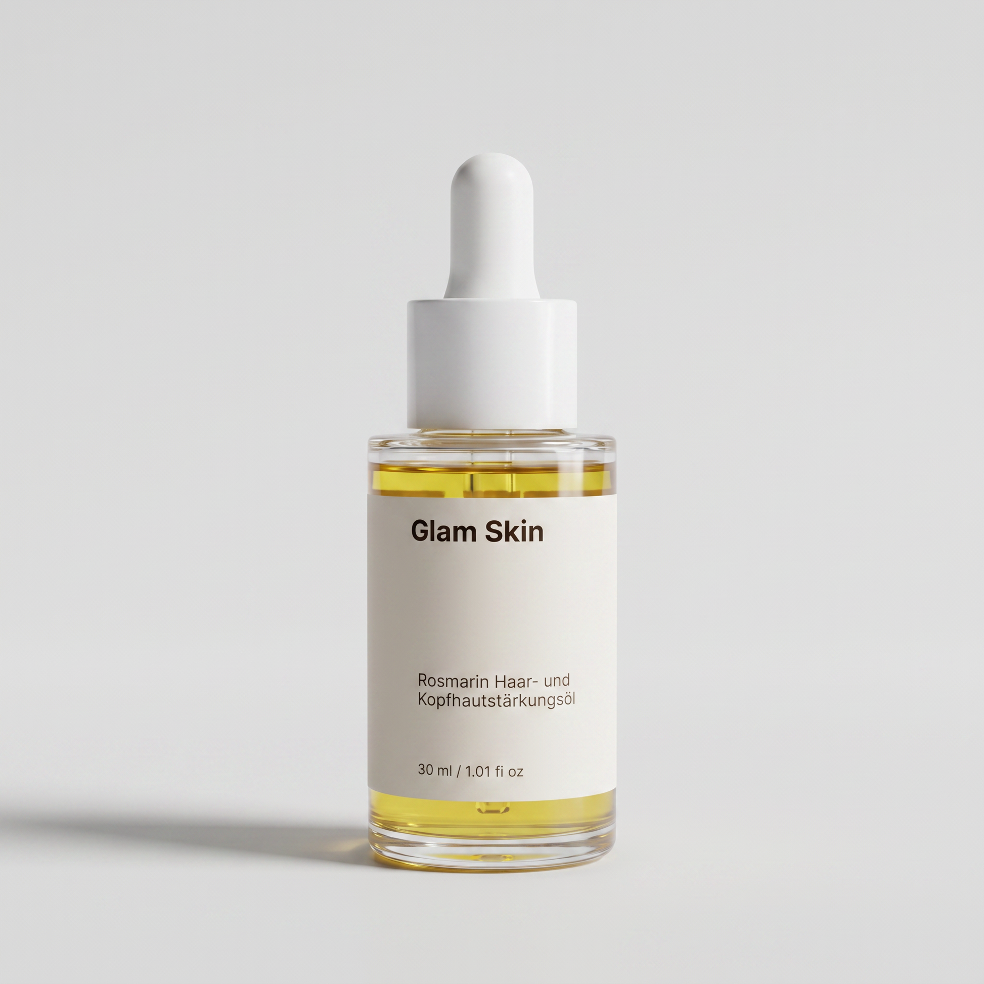 Glam Skin Rosmarin Haar- und Kopfhautöl, ECOCERT COSMOS Organic, 30 ml