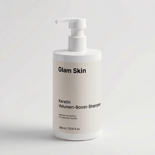 Glam Skin Keratin Volumen Boost Shampoo für feines, plattes Haar