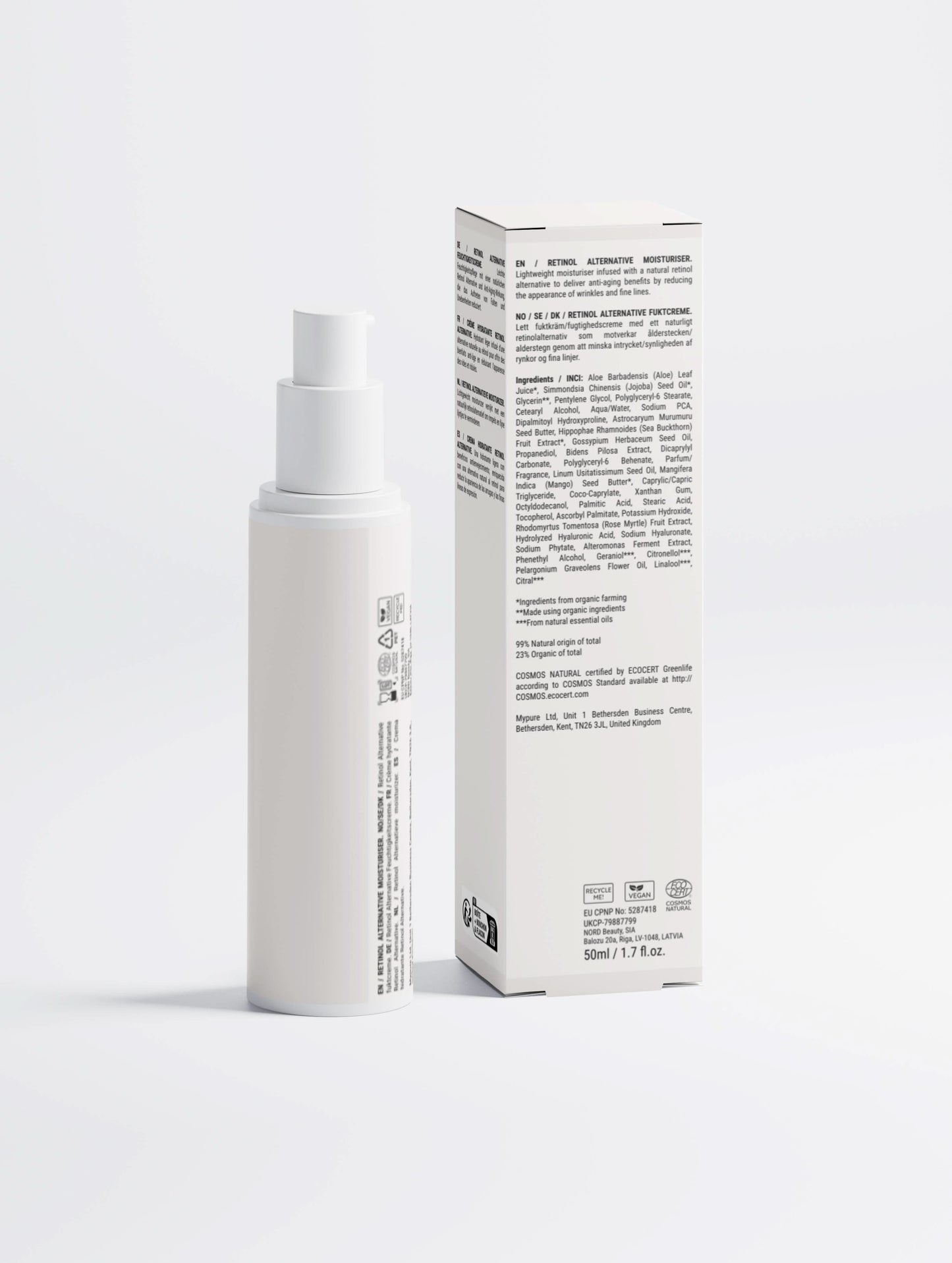 Bidens pilosa-Extrakt Feuchtigkeitscreme