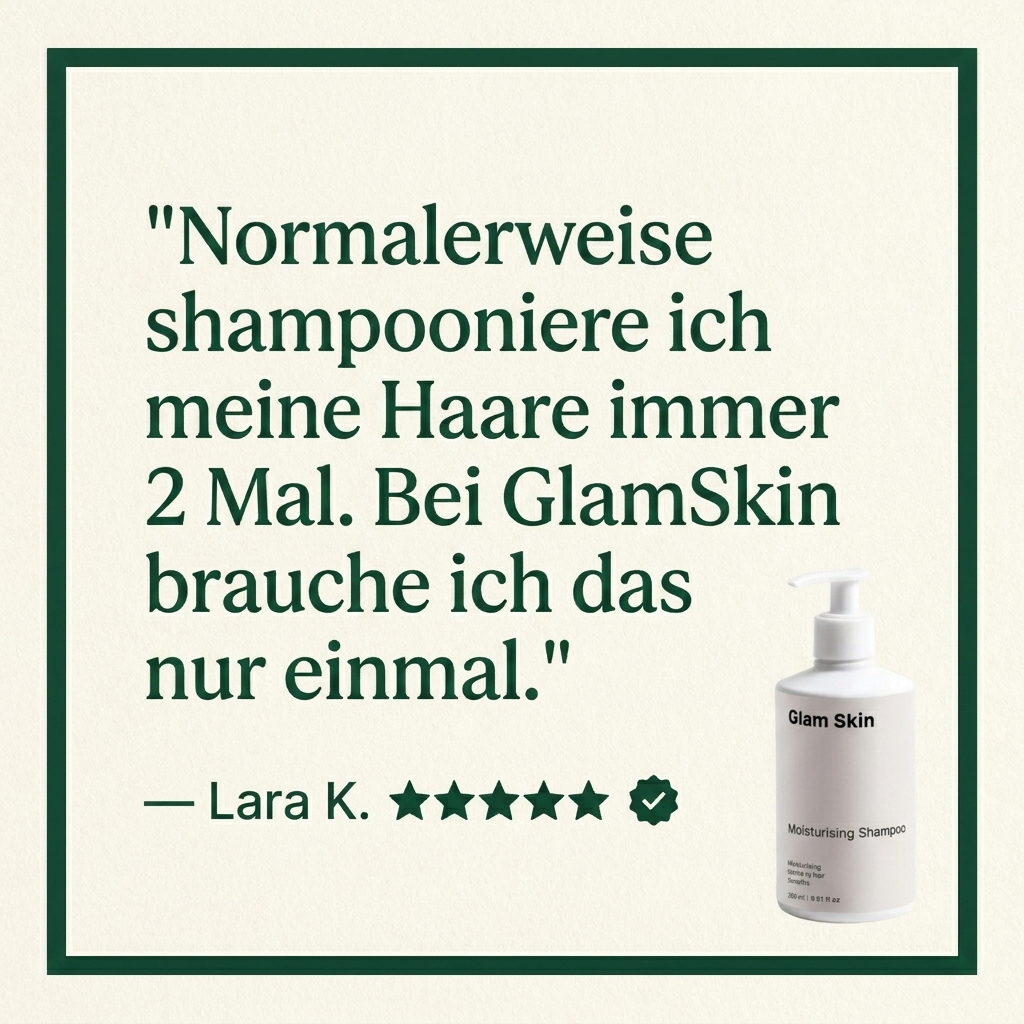 Feuchtigkeitsspendendes Shampoo - Lara K. Bewertung