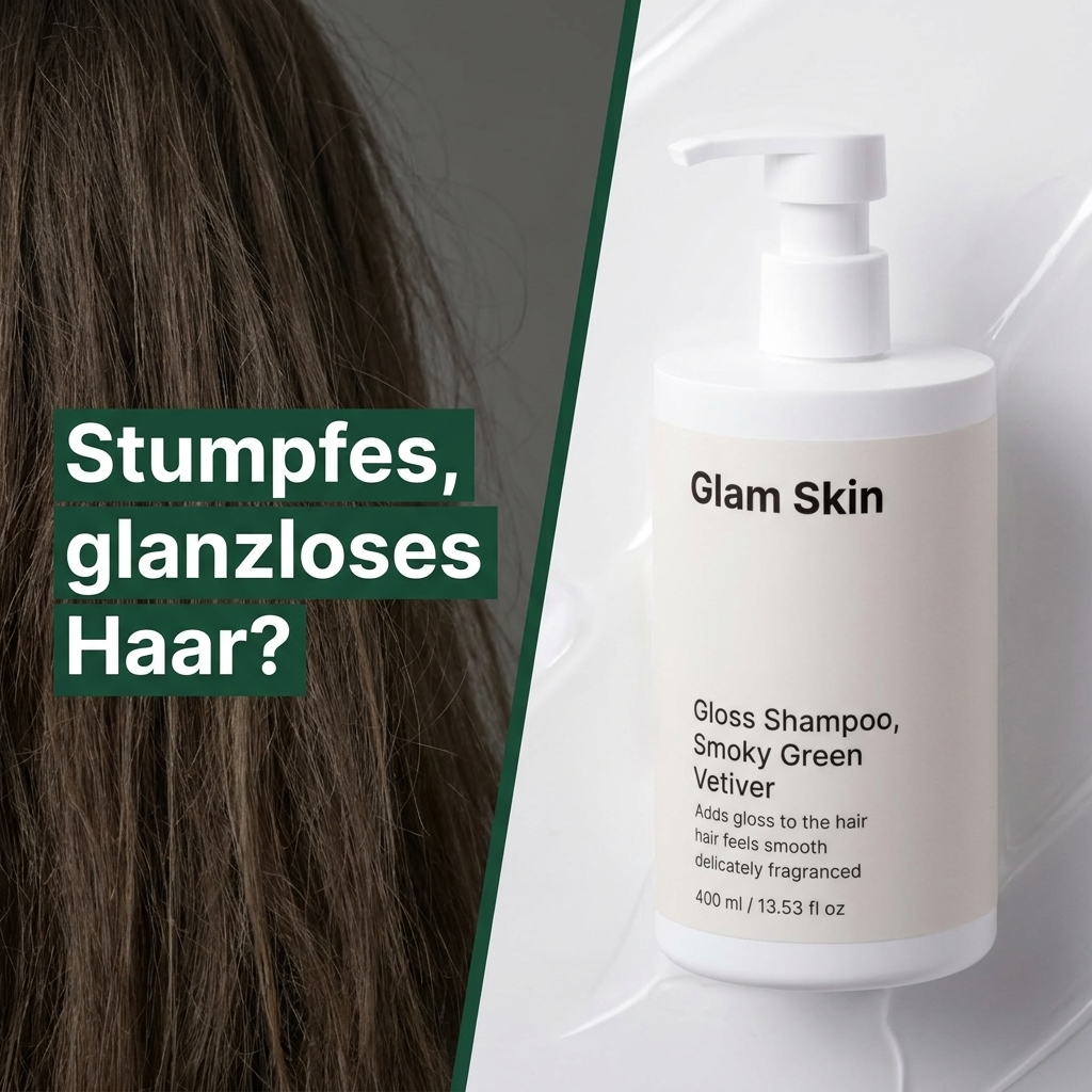 Glanz Shampoo Vetiver - Stumpfes Haar Problem