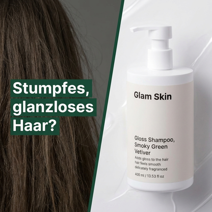 Glanz Shampoo Vetiver - Stumpfes Haar Problem