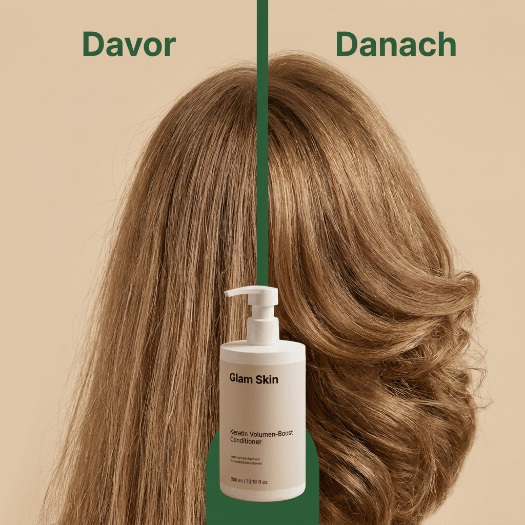 Keratin Volumen Boost Conditioner - Davor Danach Volumen