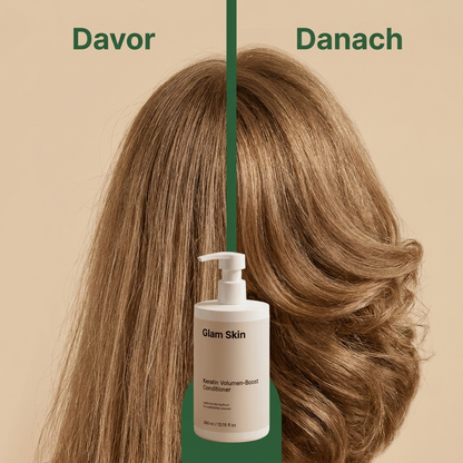 Keratin Volumen Boost Conditioner - Davor Danach Volumen