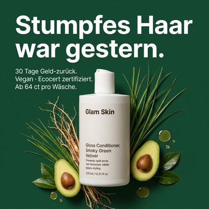 Glanz Conditioner Vetiver - Stumpfes Haar war gestern CTA