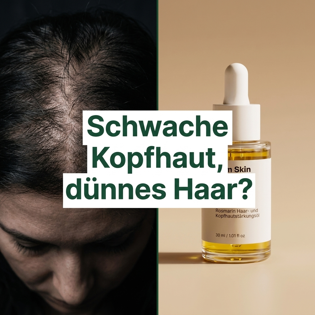Rosmarin Haaroel - Schwache Kopfhaut Problem