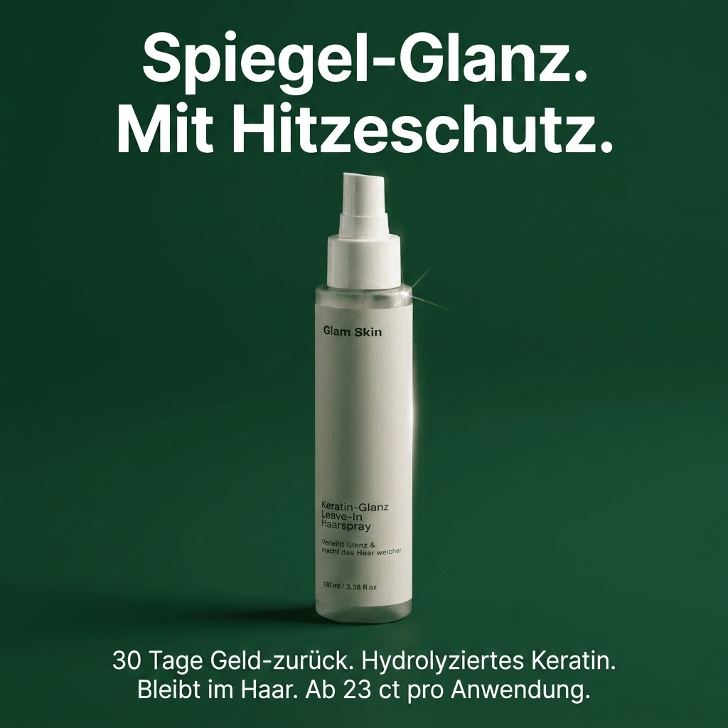 Keratin Leave In Spray - Spiegelglanz Hitzeschutz CTA