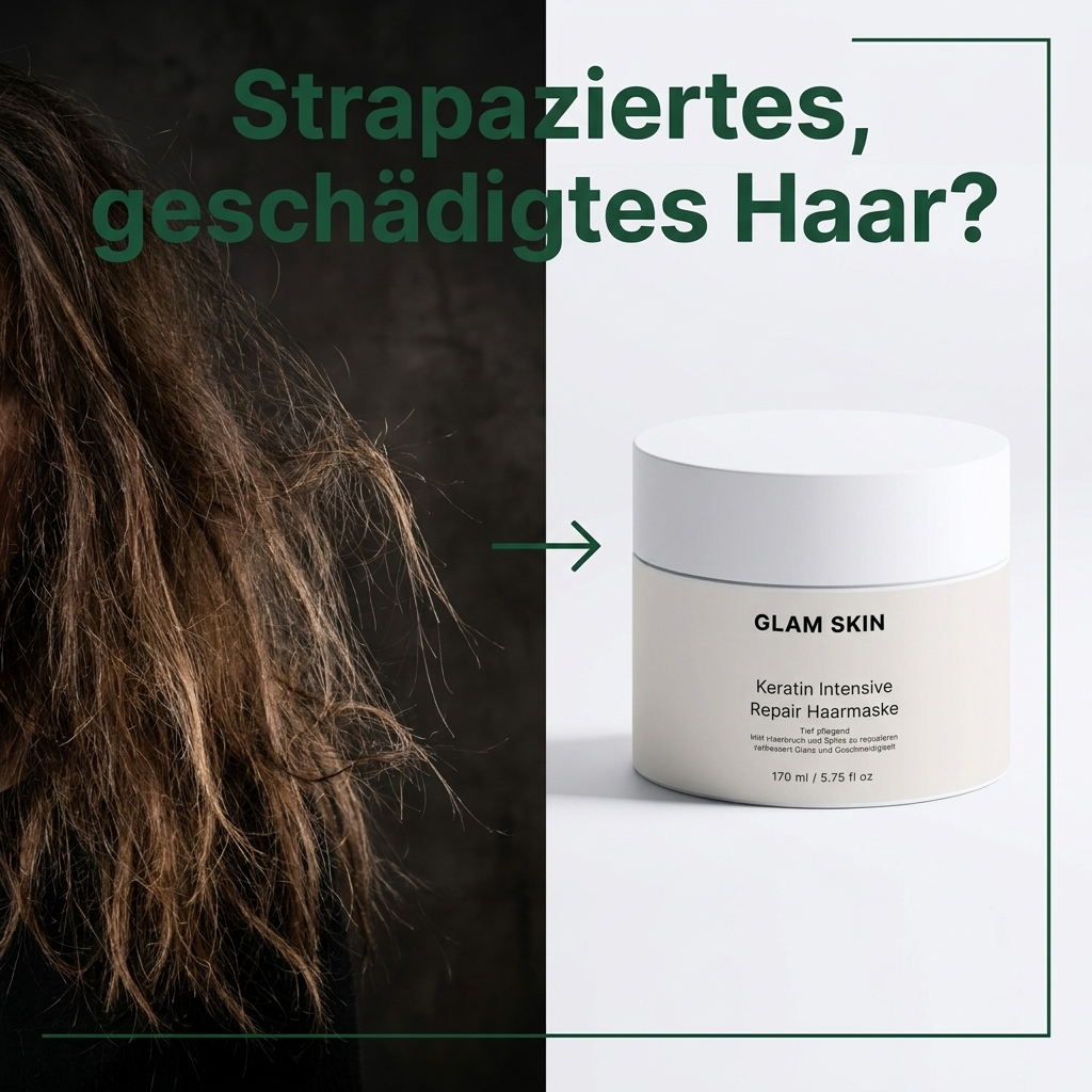 Keratin Rescue Maske - Strapaziertes Haar Problem